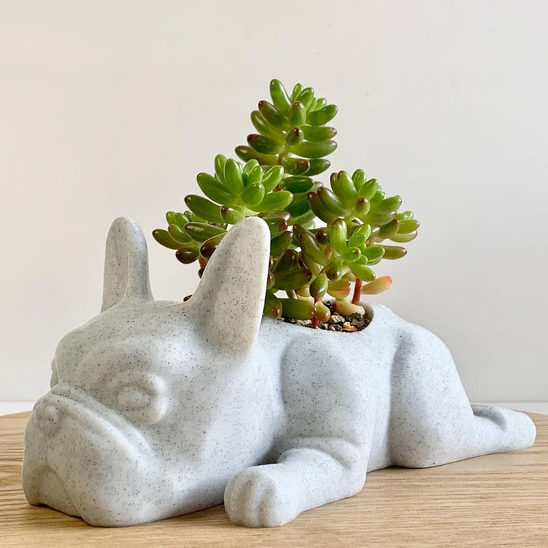 Resin ornament for animal meditation