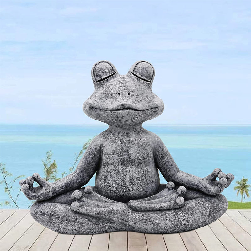 Resin ornament for animal meditation