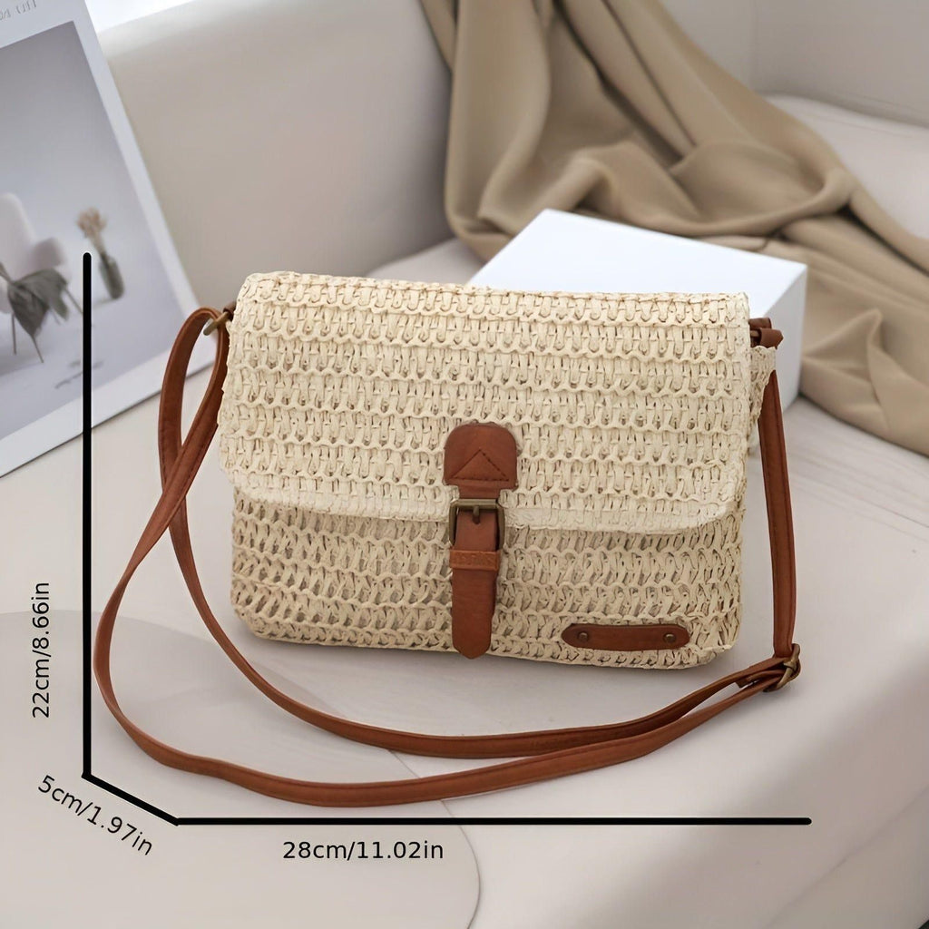 Woven Beach Bag – Lightweight Summer Tote for Beach & Everyday Use