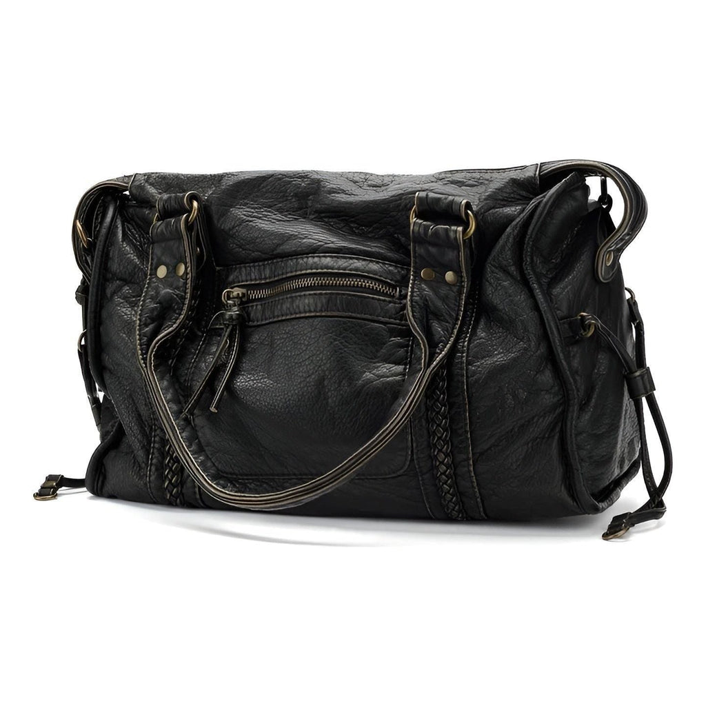 Genuine Leather Shoulder Bag – Elegant & Durable Handbag for Work and Everyday Use