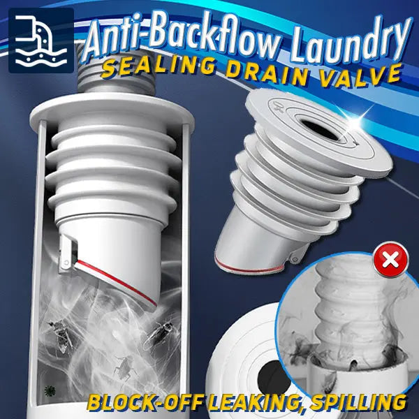 Anti-backflow washing drain valve – pRedection against backflows at home