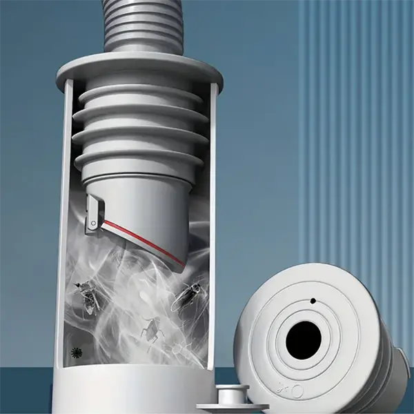 Anti-backflow washing drain valve – pRedection against backflows at home
