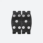 Anti-slip shoe covers with spikes for children and adults