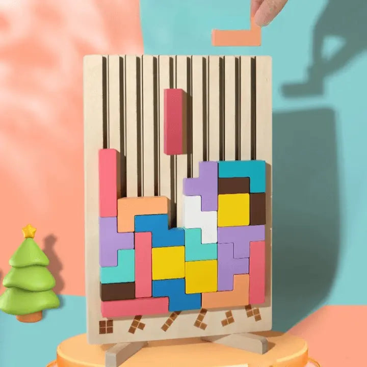 Wood Stacking Game for Adults – Relaxation, Mindfulness & Concentration
