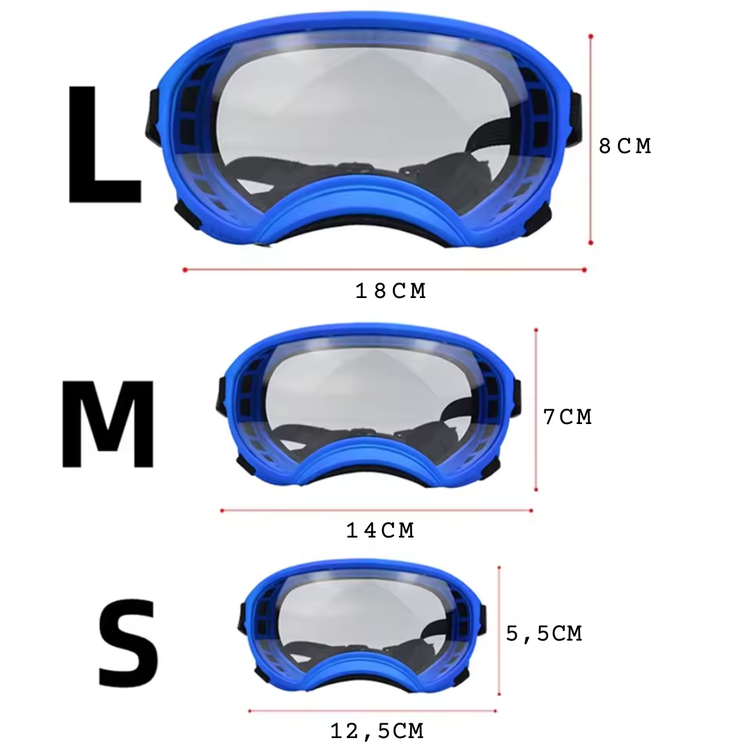 Dog sunglasses with UV protection windproof adjustable