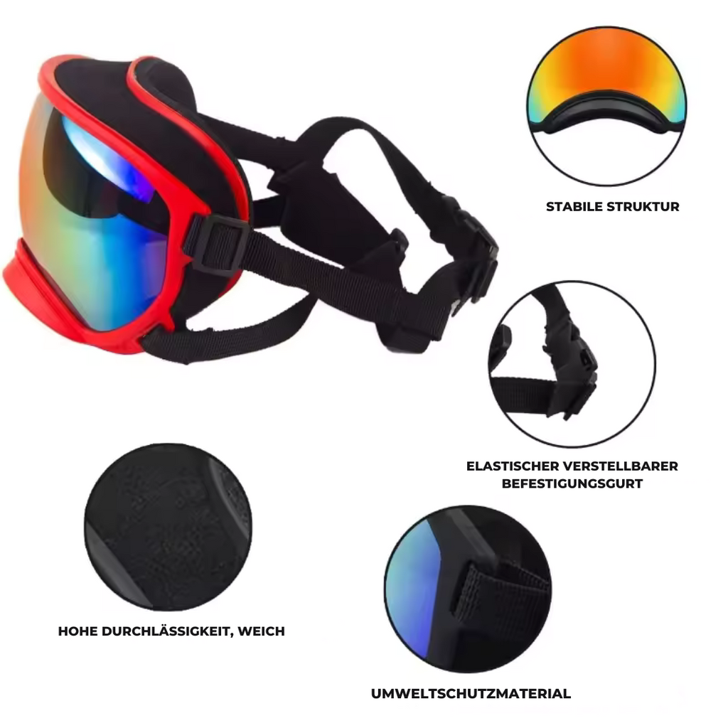Dog sunglasses with UV protection windproof adjustable