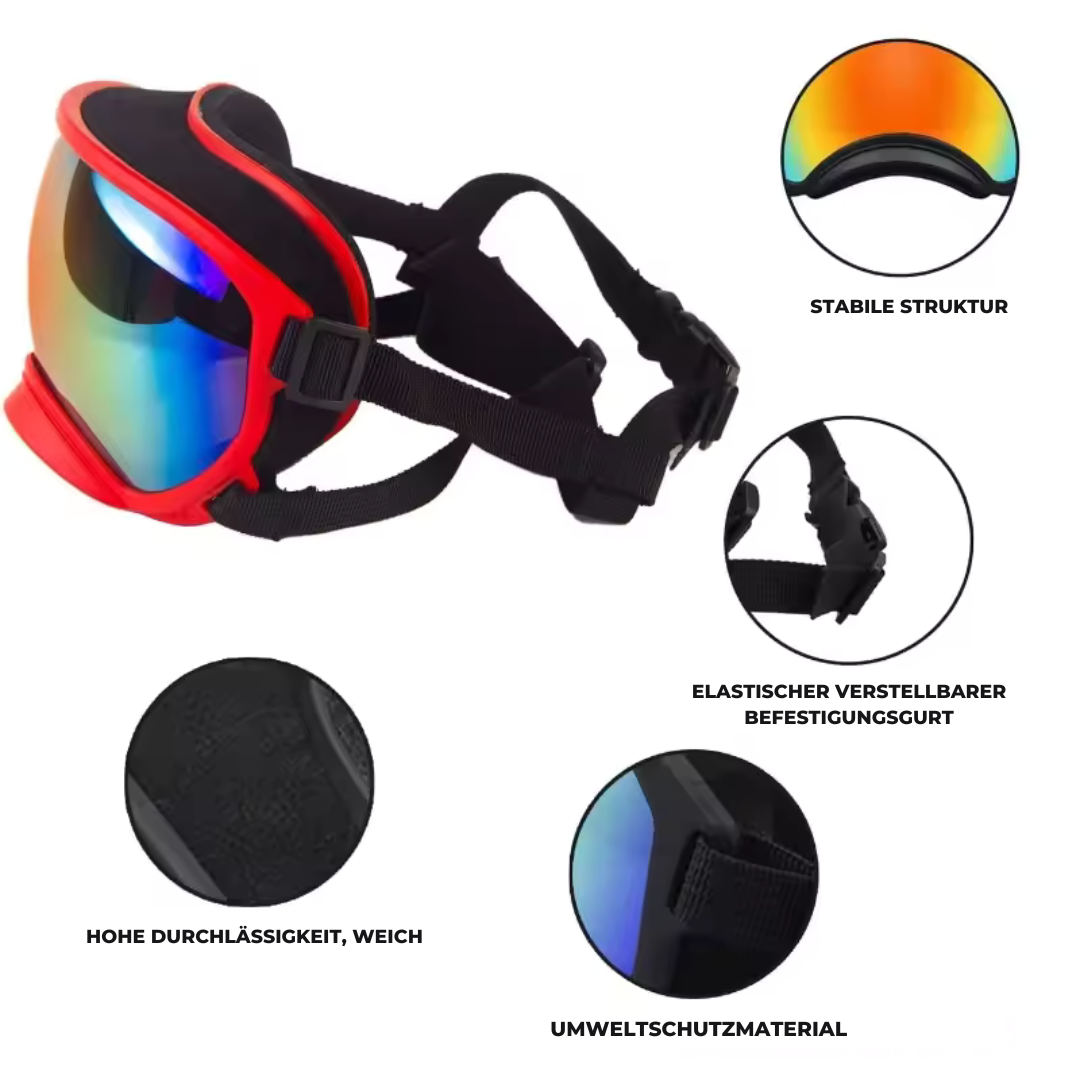 Dog sunglasses with UV protection windproof adjustable
