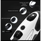SafePaw - Luxury LED Retractable Dog Leash with Ergonomic Grip