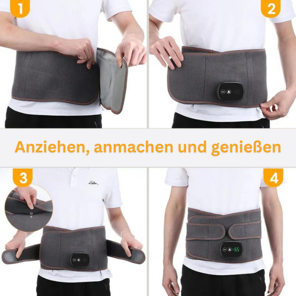 Orthopedic Back Support with Infrared Therapy - ThermaLum