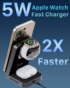 LuxCharge Elite Wireless Hub | 3-in-1 fast charging solution for seamless convenience