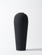 Lola Vase - Structured Black