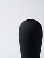 Lola Vase - Structured Black