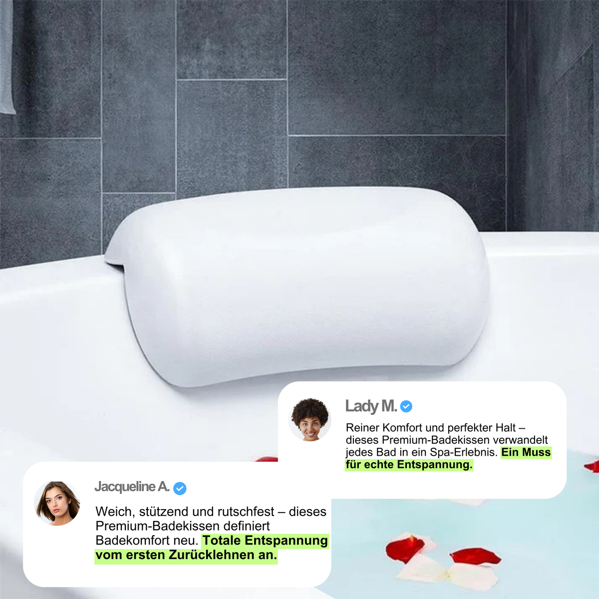 LUXESOAK – Premium Bath Cushion