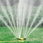 Rotating Lawn Sprinkler – 360° Adjustable Garden Watering