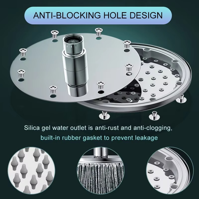 AquaFlow | Rain shower head made of stainless steel
