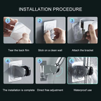 AquaFlow | Rain shower head made of stainless steel