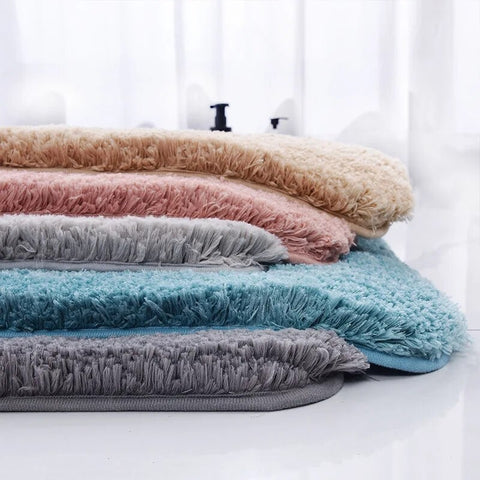 AquaLuxe | Plush Bath Mat Non-Slip 50x80 cm