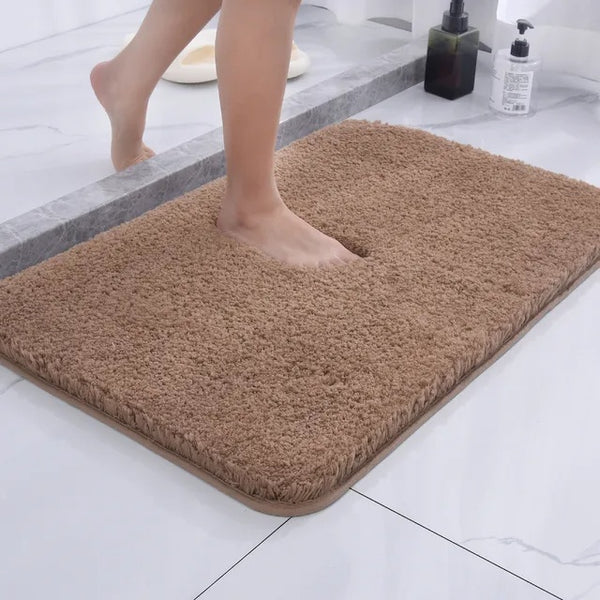 AquaLuxe | Plush Bath Mat Non-Slip 50x80 cm
