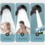 AquaPulse | High-Pressure Shower Head with Adjustable Spray Modes