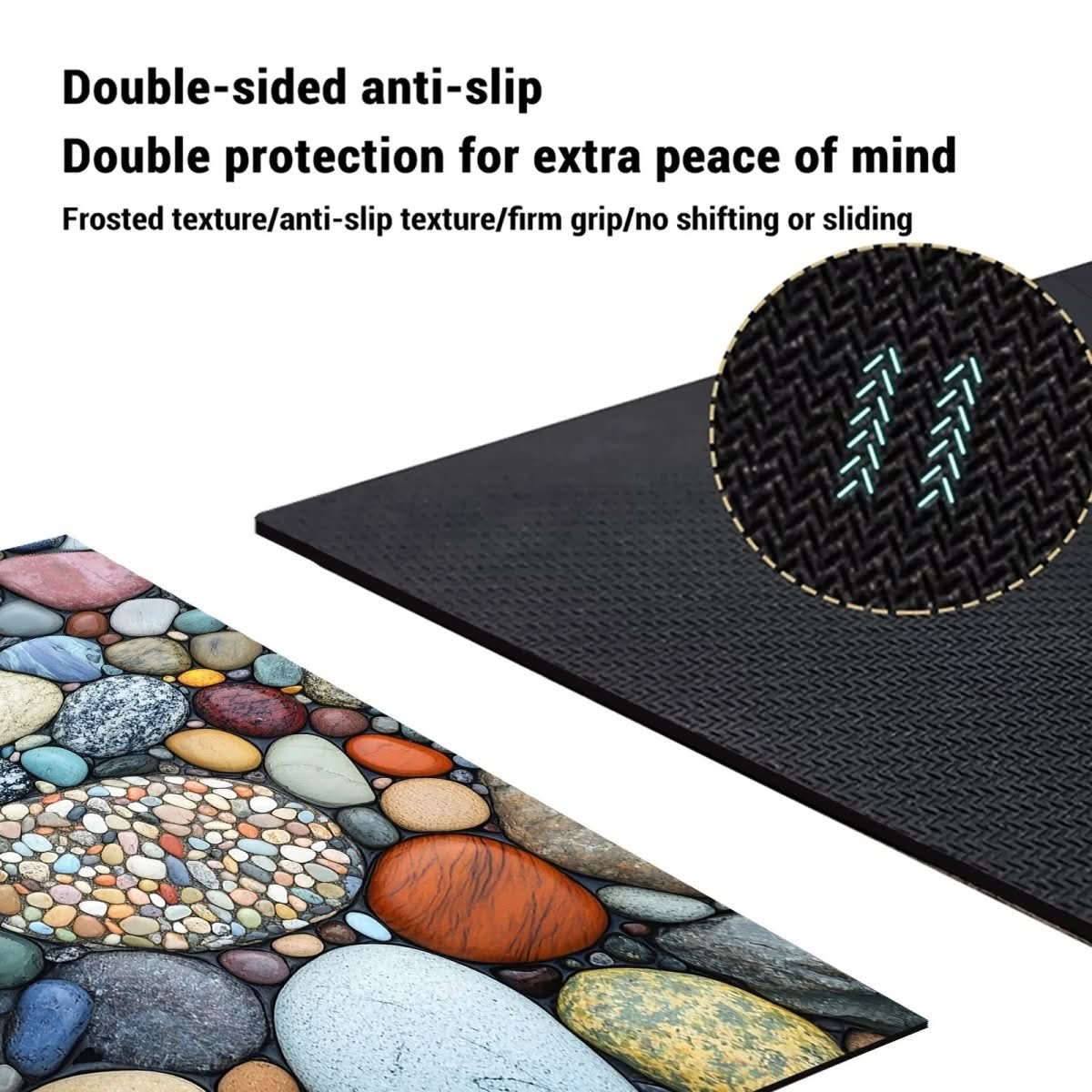 Diatomaceous Earth Bath Mat for Safety & Comfort