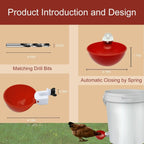 Automatic Chicken Waterer for Healthy Flocks