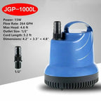 Aquarium water pump — Whisper-quiet cleaning with strong water flow
