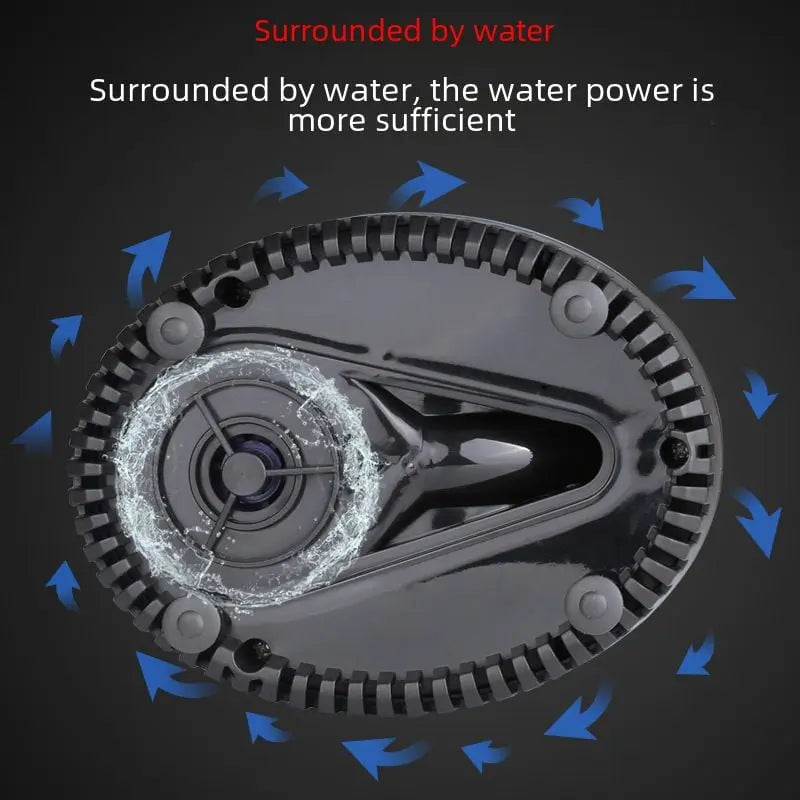 Aquarium water pump — Whisper-quiet cleaning with strong water flow