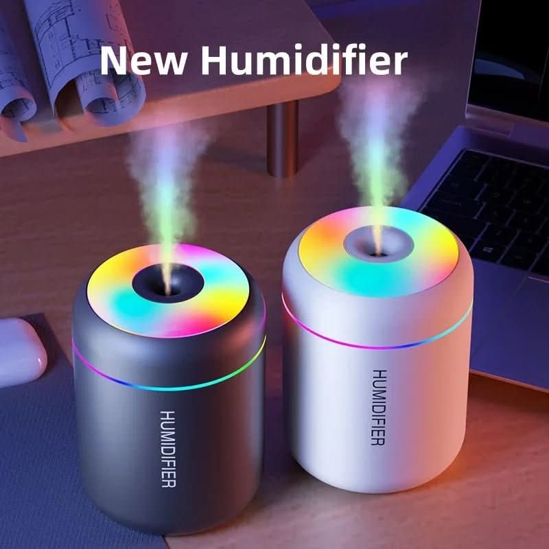 180ml USB air humidifier with LED lighting