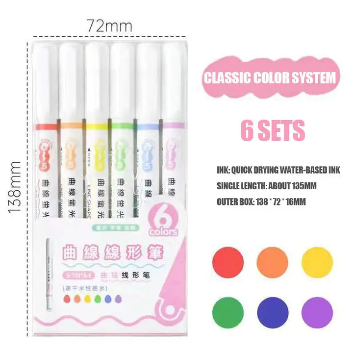 Art Wave Markers – Unleash Your Creative Potential