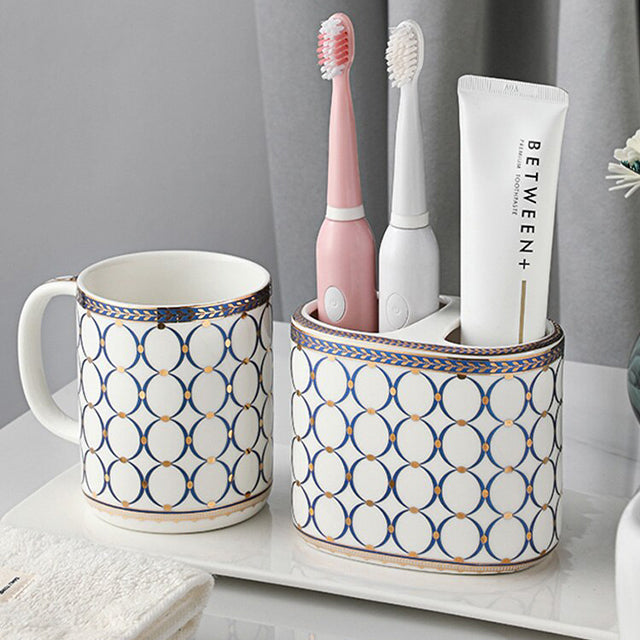 Luxurious Art Deco Bathroom Accessory Holder