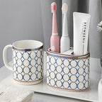 Luxurious Art Deco Bathroom Accessory Holder