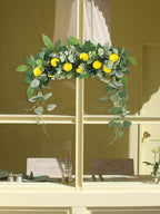 Artificial Lemon Wreath