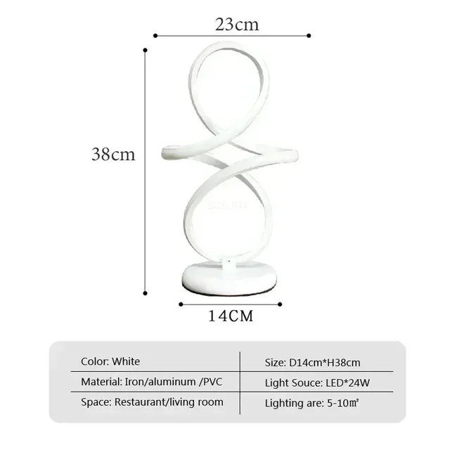Luxe Lines Table Lamp