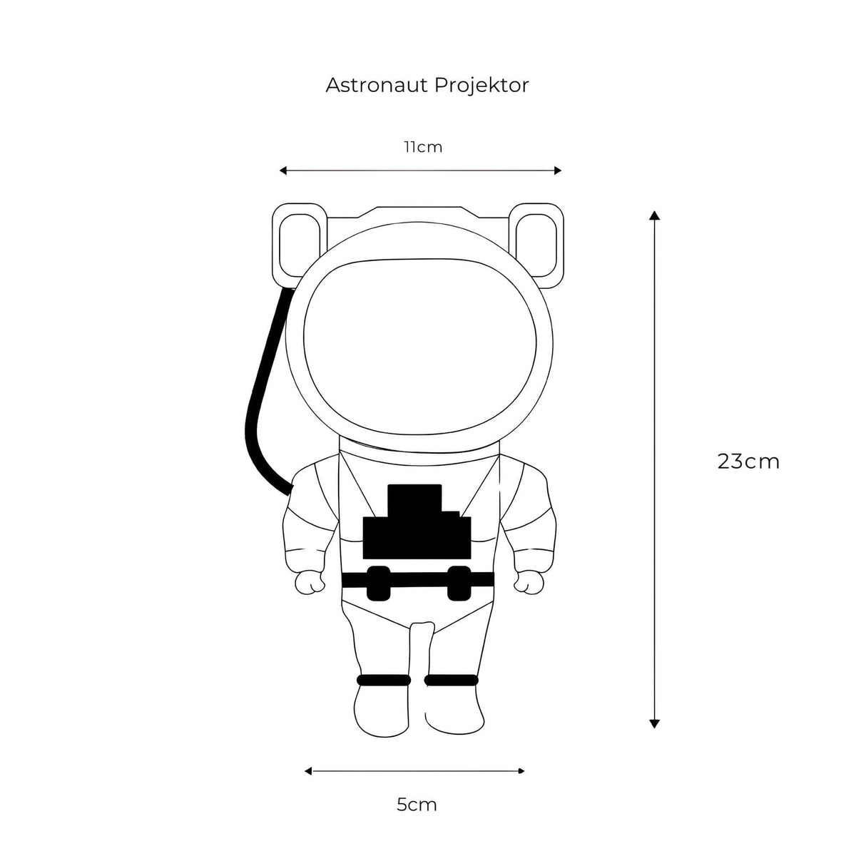 Astronaut Star Projector | Creative Light Source