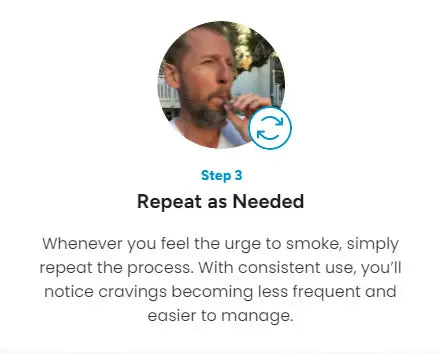 Breathing chain made of stainless steel – For quitting smoking & stress relief