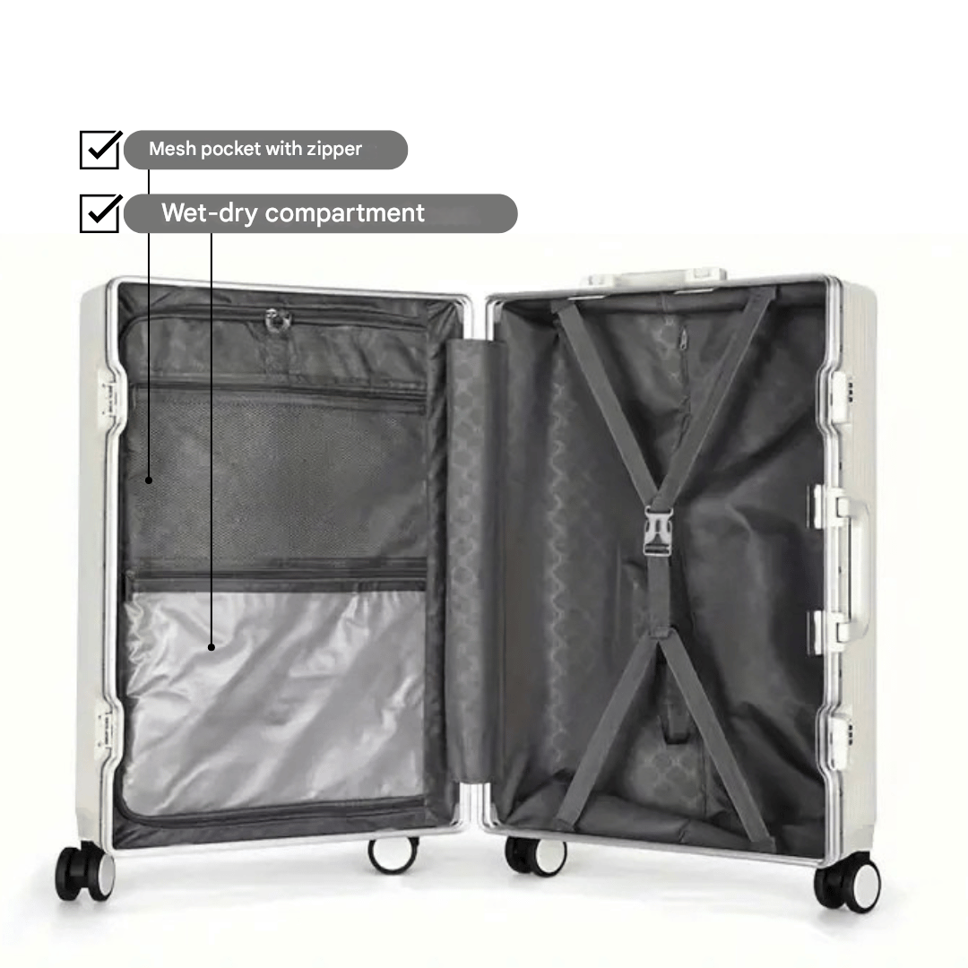 Hard Carry-On Suitcase – Manhattan Pro