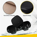 Breathable car seat covers made of ice silk with non-slip back
