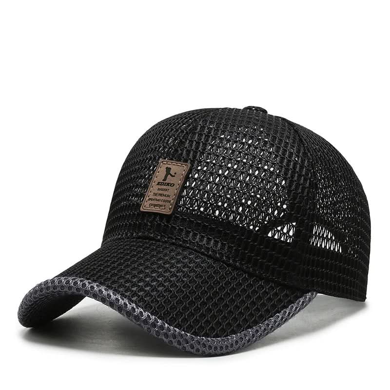 Breathable summer cap for hot days & cool heads