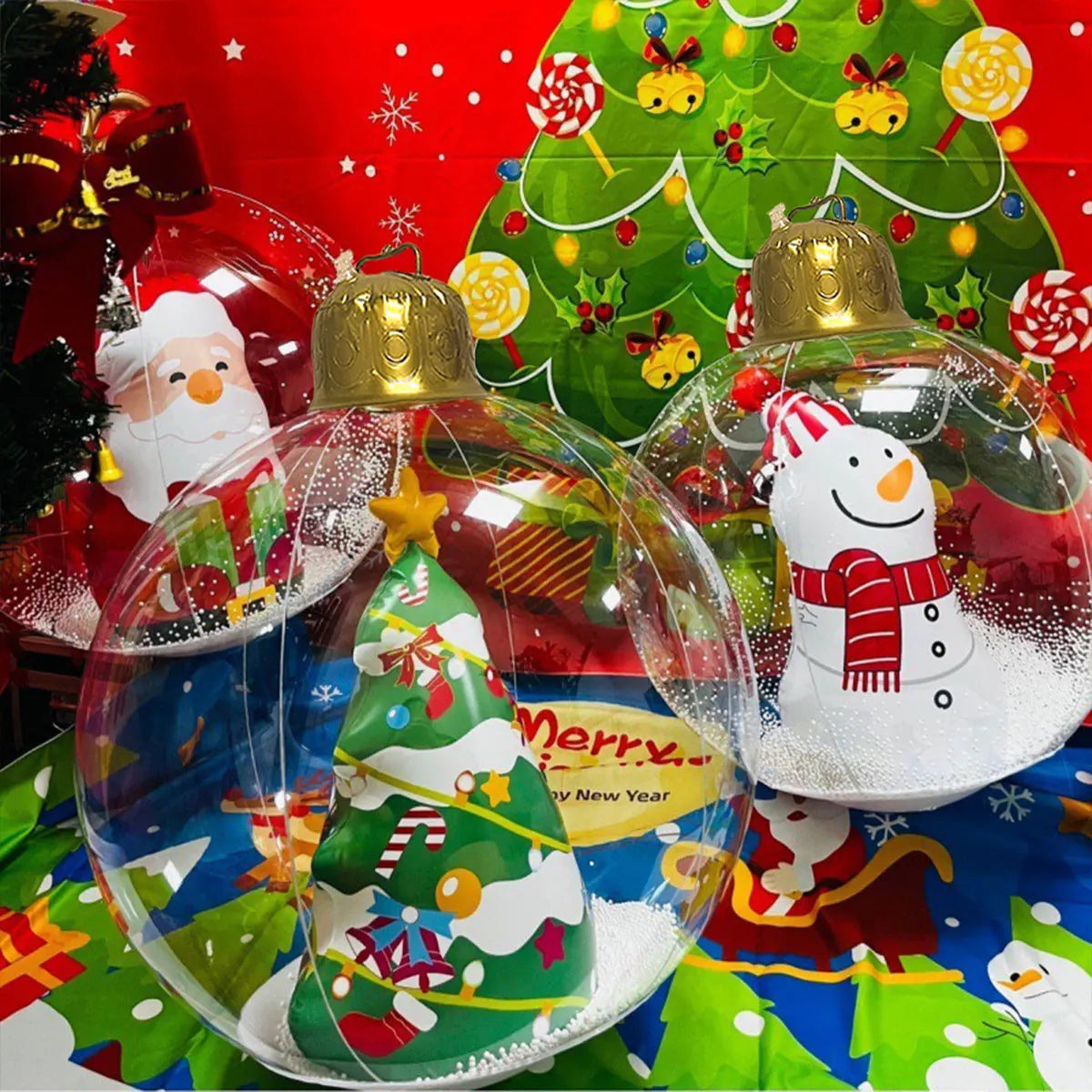 Inflatable Christmas Decorations for Outdoors