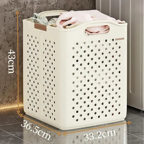 Collapsible Laundry Basket with Wheels | Foldable Laundry Basket 30L 45L 54L