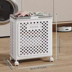 Collapsible Laundry Basket with Wheels | Foldable Laundry Basket 30L 45L 54L