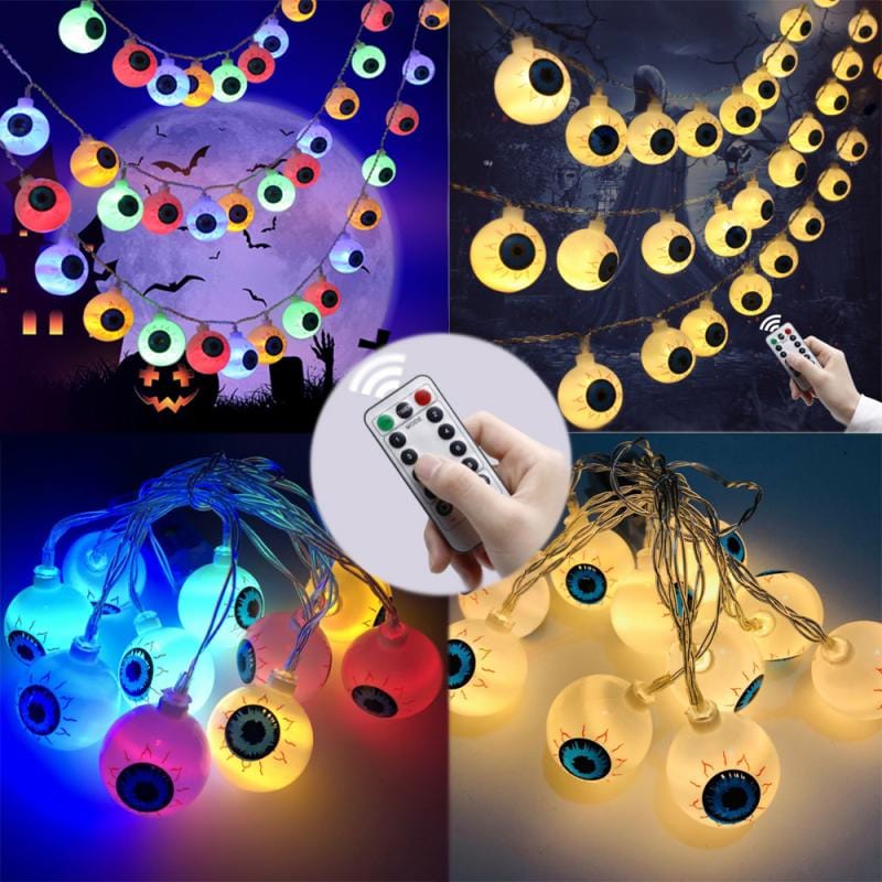Eyeball LED Light Cable | Halloween Decoration