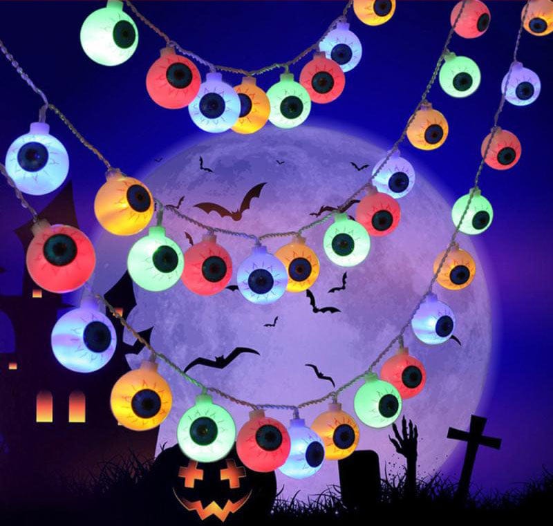 Eyeball LED Light Cable | Halloween Decoration