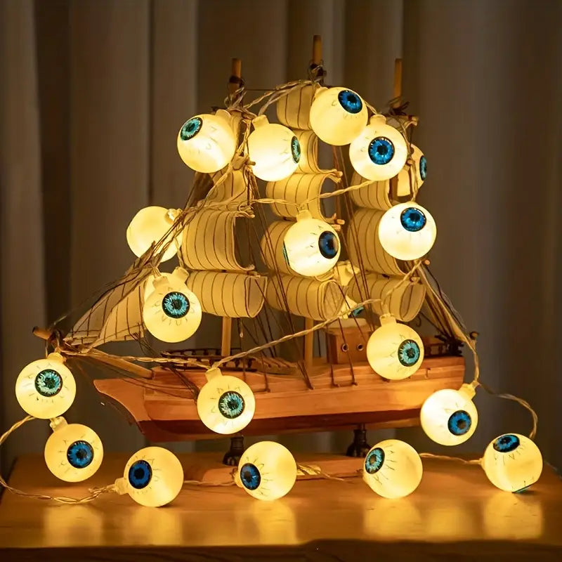 Eye String Lights | Halloween Decoration