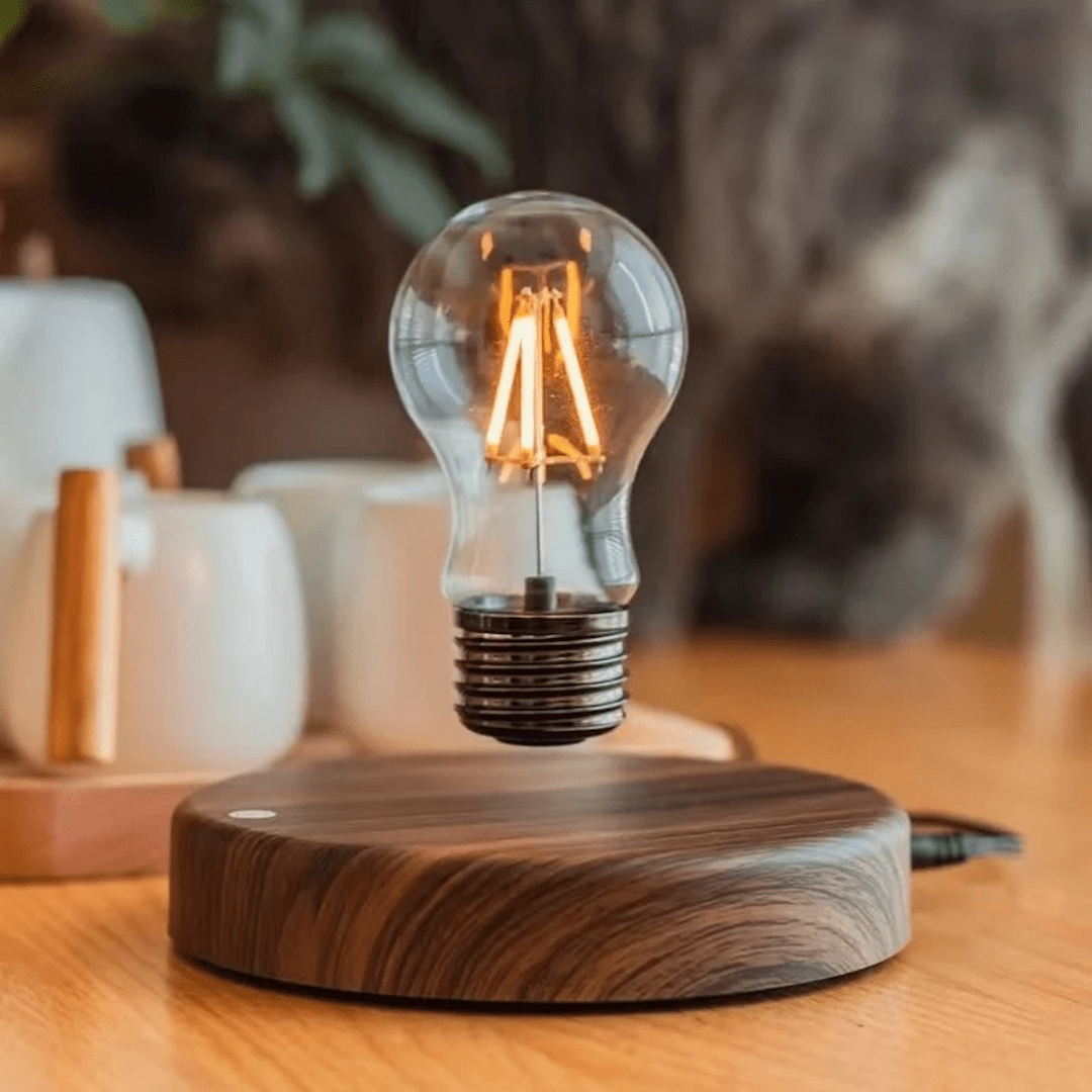 Levilux Floating Lamp | Magnetically Floating LED Lamp | Touch Control | Modern Design & Home Accessory