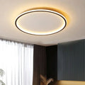Scandinavian LED ceiling light with warm, glare-free light