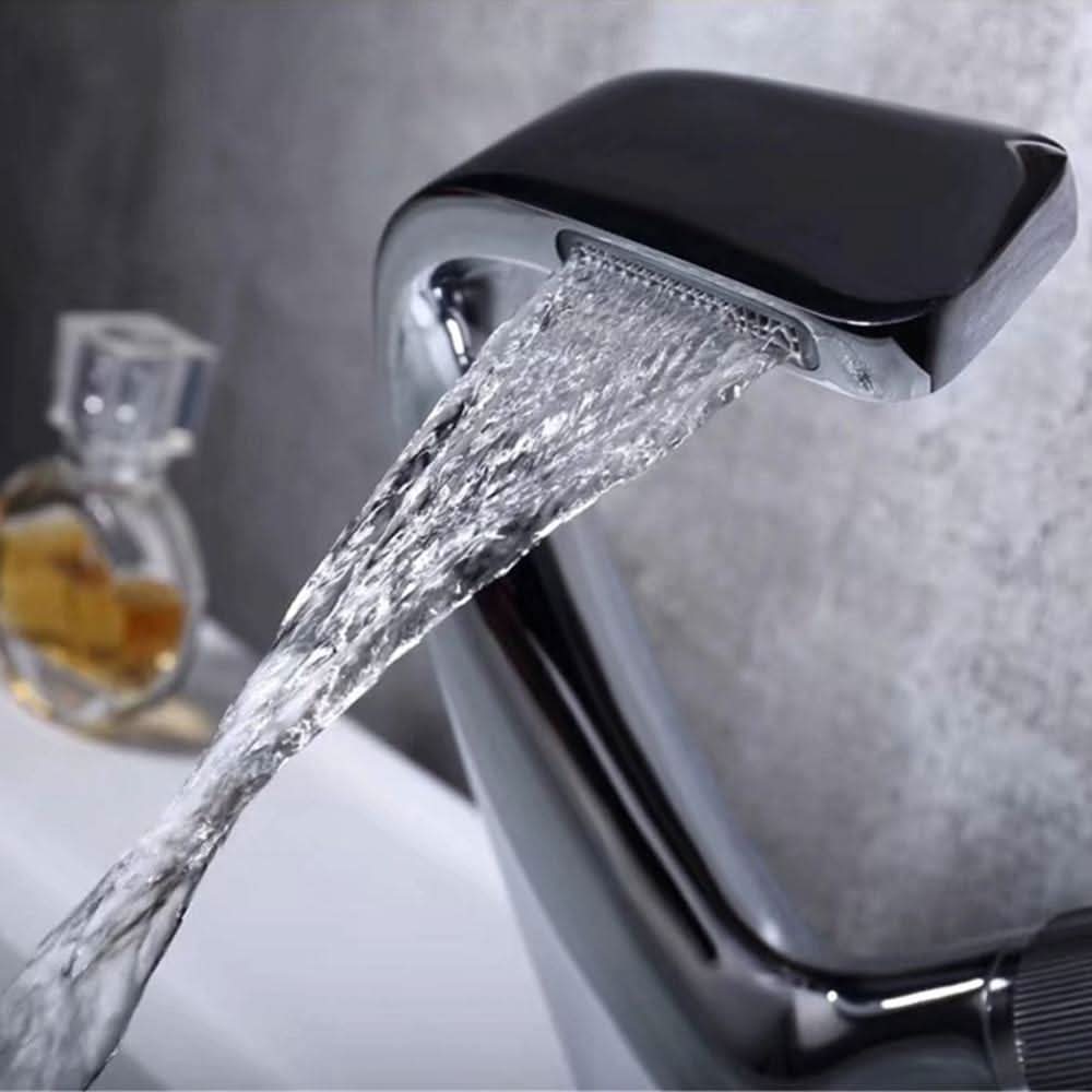 Modern Bathroom Sink Mixer Faucet – Stylish Chrome Tap