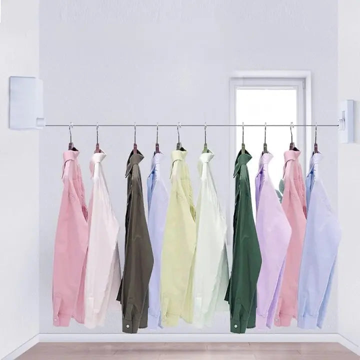 Retractable Clothesline – Space-saving, stable & secure