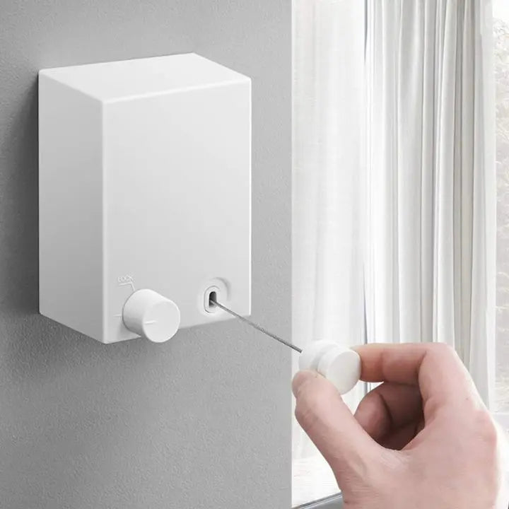Retractable Clothesline – Space-saving, stable & secure