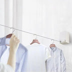 Retractable Clothesline – Space-saving, stable & secure